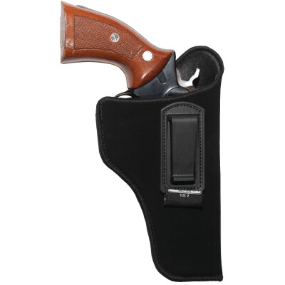 Uncle Mike's IWB Holster Size 2 4" Medium Double Action Revolvers Right Hand Nylon Black 89021