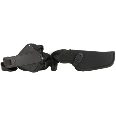 Uncle Mike's Sidekick Vertical Shoulder Holster Size 2 Medium/Large Revolvers Right Hand Nylon Black 83021
