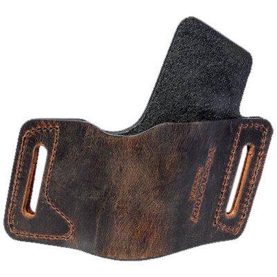 VersaCarry Protector Belt Slide Holster Size 3 Small Autos Right Hand Leather Brown WBOWB23