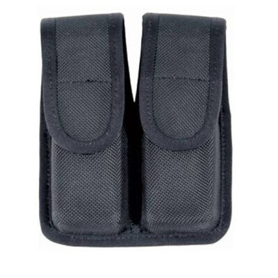 BLACKHAWK! Double Magazine Pouch Double Stack 9/40 Black Nylon 44A001BK