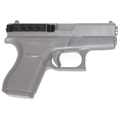 Techna Clip by Amend2 Retention Belt Clip For Glock 42 Ambidextrous Steel Black G42BRL