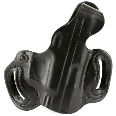 DeSantis Thumb Break Mini Slide OWB Fits Glock 43/43X/48 Belt Holster 1.75" Belt Right Hand Leather Black