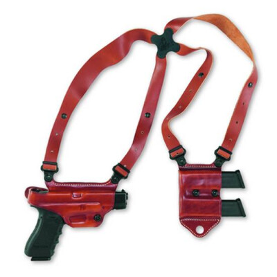 Galco Miami Classic II 1911 5" Shoulder Holster Right Hand Tan MCII212