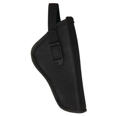 Bulldog Cases Deluxe Hip Holster 3.5"-5" Large Autos Right Hand Nylon Black