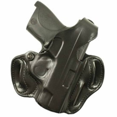 DeSantis Thumb Break Scabbard Belt Holster S&W Shield Right Hand Leather Black 001BAX7Z0