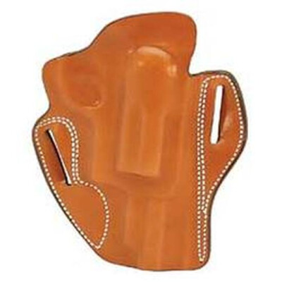 DeSantis Speed Scabbard Belt Holster Taurus Judge 3" Cylinder 2.5" and 3" Right Hand Leather Tan 002TAP5Z0