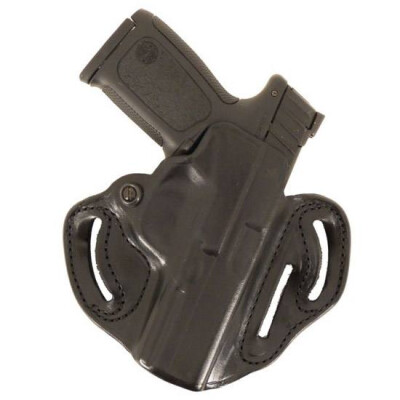 DeSantis Speed Scabbard Belt Holster SIG P229R Right Hand Leather Black 002BAC7Z0