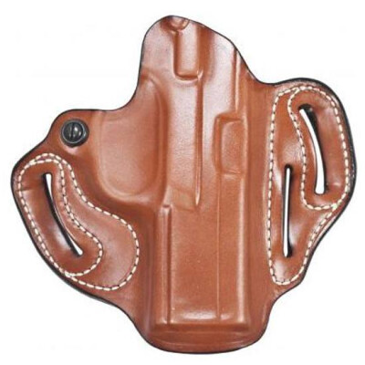 DeSantis 002 Speed Scabbard Belt Holster S&W M&P Shield 9/40 Right Hand Leather Tan 002TAX7Z0