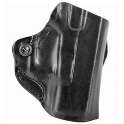 DeSantis Mini Scabbard Walther CCP Belt Slide Holster Right Hand Leather Black