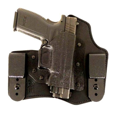 DeSantis 105 S&W M&P 9/40, M&P Compact The Intruder Inside the Pant Right Hand Leather/Kydex Black