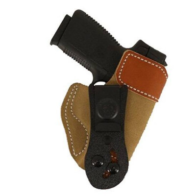 DeSantis 106 Sof-Tuck IWB Holster For Kahr KP45/PM45 And Ruger LC9 Right Hand Leather Tan 106NAV5Z0