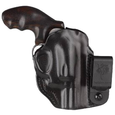 DeSantis Flex-Tuk IWB Holster S&W J-Frame/Taurus 85 Right Hand Leather Black 113BA02Z0