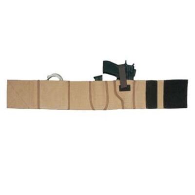 DeSantis Belly Band Holster Small Frame Semi Autos Size 2XL Ambidextrous Elastic Natural 060NJG5Z0