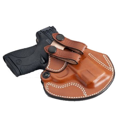DeSantis Cozy Partner IWB Holster S&W Shield Left Hand Leather Tan 028BB77Z0