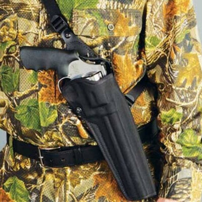 DeSantis Black Mamba Chest Holster S&W 500 8-3/8" Right Hand Nylon Black M40BA05Z0