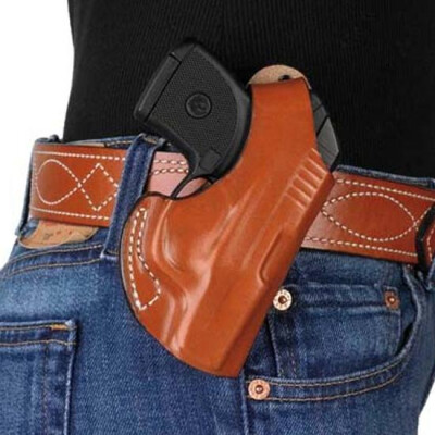 DeSantis Maverick Belt Holster Right Hand S&W Bodyguard 380 Leather Tan 012TAU7Z0