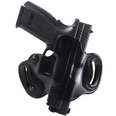 DeSantis Mini Slide Belt Holster Kahr/Kel-Tec Right Hand Leather Black 086BAK9Z0