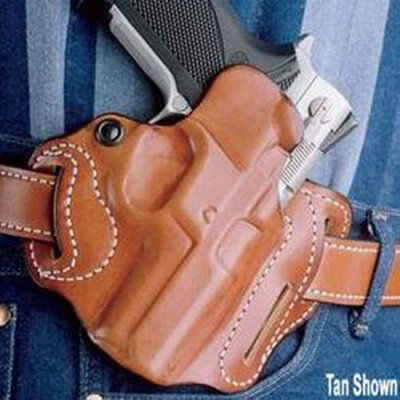 DeSantis Gunhide Speed Scabbard Belt Holster H&K P30 Right Hand Leather Black 002BAT4Z0