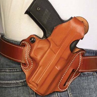 DeSantis Thumb Break Scabbard Belt Holster Walther PPQ Right Hand Leather Tan 001TAV4Z0