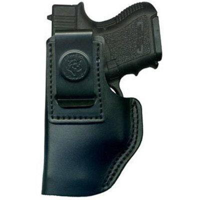 DeSantis Insider IWB Holster For Glock /Walther/Taurus Left Hand Leather Black 031BBE1Z0