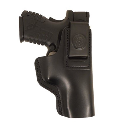 DeSantis Insider IWB Holster Springfield XD-S Right Hand Leather Black