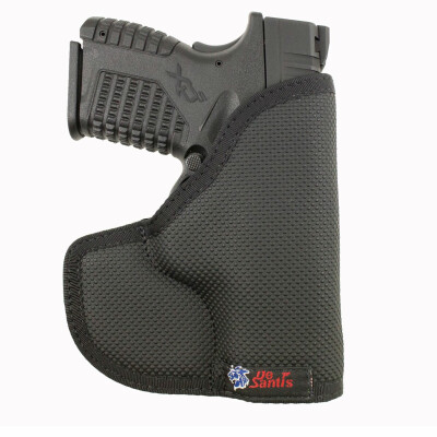 DeSantis The Nemesis Pocket Holster Berretta Tomcat/NAA 380 Ambidextrous Nylon Black N38BJG2Z0