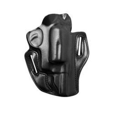 DeSantis Speed Scabbard Belt Holster For Ruger SP101 2" Barrel Revolver Right Hand Draw Leather Black 002BA22Z0