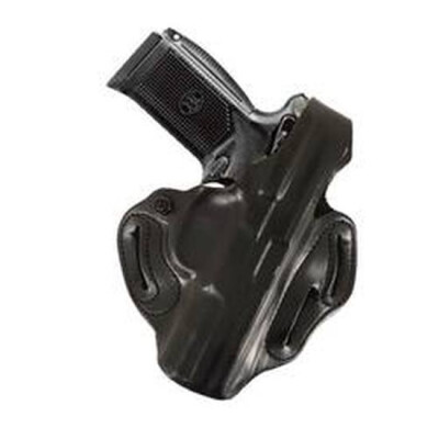 DeSantis Thumb Break Scabbard Belt Holster FNH FNX-45 Right Hand Leather Black 001BA31Z0