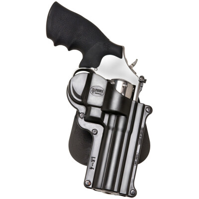 Fobus Holster S&W K/L Frame Revolvers/Taurus 65,66 Right Hand Roto-Paddle Attachment Polymer Black