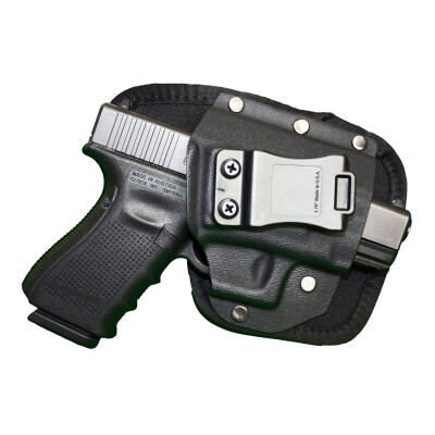 Crossfire Shooting Gear EDC Hybrid Right Handed IWB Inside the Waist Band Holster Black