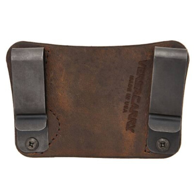 Versacarry Orion OWB/IWB Holster Size 2 Ambidextrous Leather Brown 22102