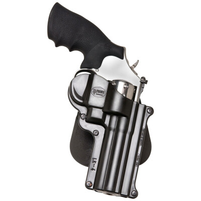 Fobus Holster S&W K/L Frame Revolvers/Taurus 65.66 Right Hand Paddle Attachment Polymer Black