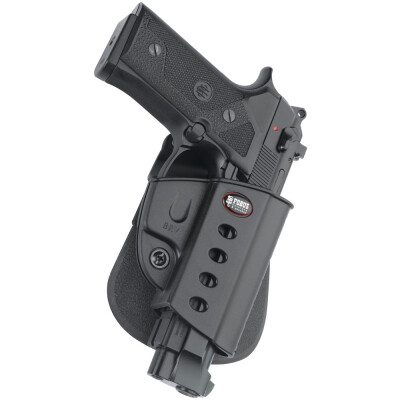 Fobus Evolution Paddle Holster Beretta 92/Taurus PT92 Right Hand Polymer Black BRV