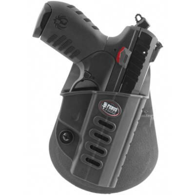 Fobus Evolution Paddle Holster For Ruger SR22 Right Hand Polymer Black SR22