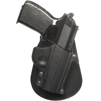 Fobus Roto-Paddle/Belt Holster Makarov 9x18/.380 Right Hand Polymer Black MAK1RP