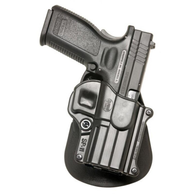 Fobus Paddle Holster H&K/Springfield/Taurus Right Hand Polymer Black SP11