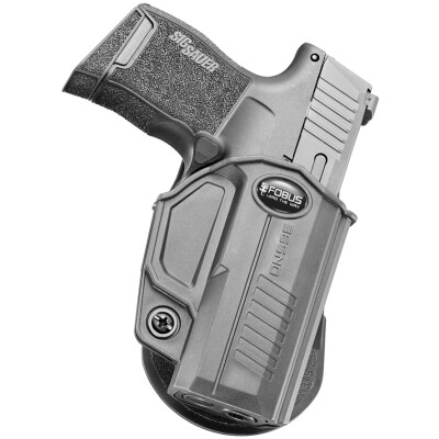 Fobus Evolution Paddle Holster SIG Sauer P365 OWB Right Hand Draw Polymer Construction Black Finish