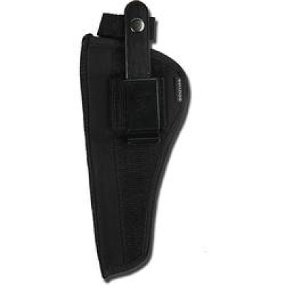Bulldog Cases Large-Frame Revolver Belt Holster 5" to 6" Barrels Size 23 Black Nylon