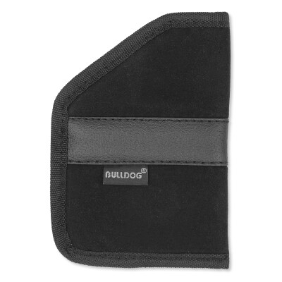 Bulldog Cases Large Inside Pocket Holster Compact Revolvers And Autos Right Hand Nylon Black BDIPL