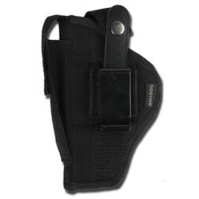 Bulldog Cases Standard Semi-Auto Handguns Belt Holster 6" to 7" Barrels Size 22 Black Nylon