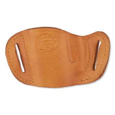 Bulldog Case Belt Slide Leather Holster Large, Tan 