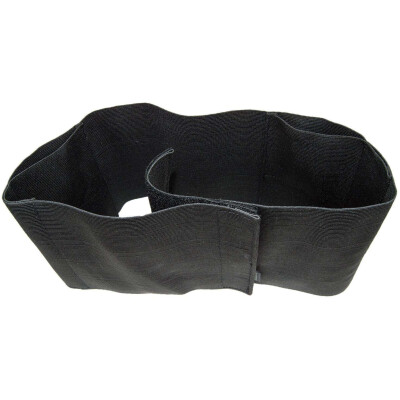 Bulldog Cases Deluxe Belly Wrap Holster 6" Wide Elastic/Velcro Size Medium Fits 32" To 38" Waist Black WBWD-M