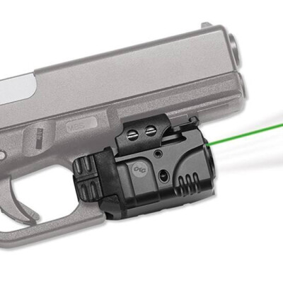 Crimson Trace CMR-204 Rail Master Pro Universal Tactical Light/Green Laser Combo Polymer Housing Matte Black Finish