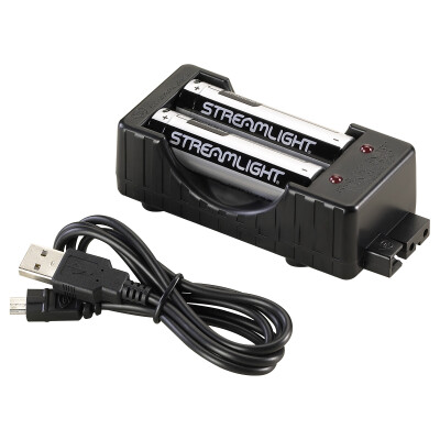 Streamlight 18650 Charger Kit with Two Batteries