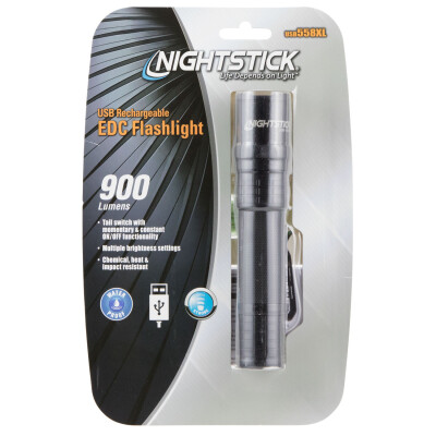 Nightstick Rechargeable USB Every-Day-Carry Tactical Light 900 Lumens USB-558XL