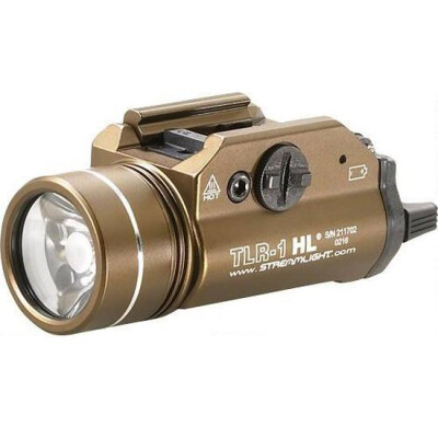 Streamlight TLR-1 HL LED Tactical Weaponlight Flat Dark Earth Brown 69267