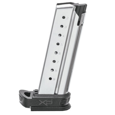 Springfield Armory XD-E Magazine .45 ACP 7 Rounds With Magazine Sleeve Stainless Steel Black