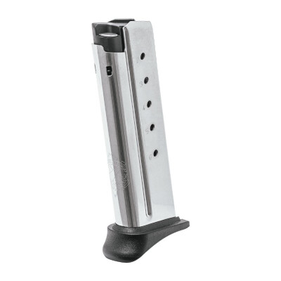Springfield Armory XD-E Series 6 Round Magazine .45 ACP With Pinky Extension Stainless Steel XDE5006H