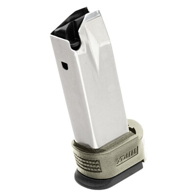 Springfield Armory XD Compact 10 Round Magazine .45 ACP Stainless Green Sleeve XD4549