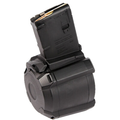 Magpul PMAG D-60 AR-15 Drum Magazine, 5.56/.223, 60 Rounds, Black